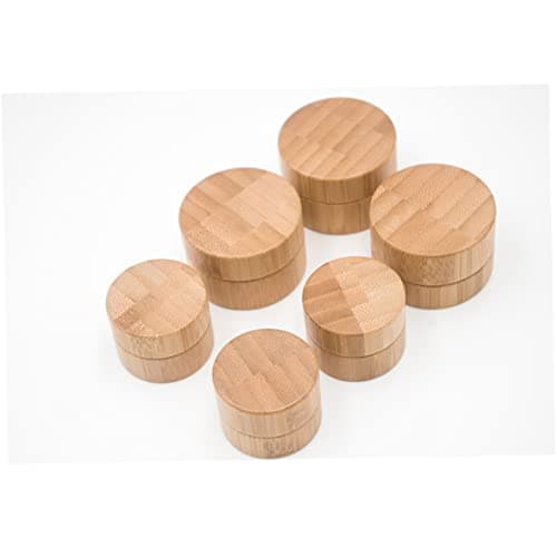 Bamboo Cream Jar Refillable Container 30g for Balms and Ointments — view 5