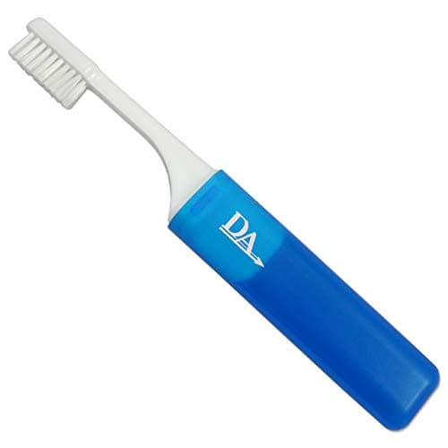 4 x Smokers Travel Toothbrush ~ Extra Firm Stain Removal, Folding Away Case — view 2