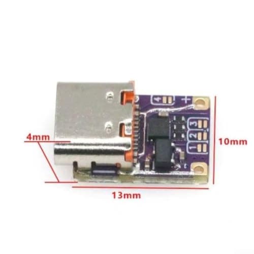 10 Pack for usb-c for pd Trigger Adapter Module 5V 9V 12V 15V 20V 5A — view 4