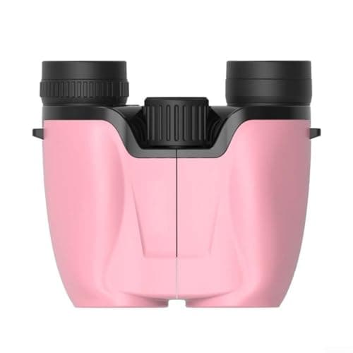 7x Binoculars for Adults and Kids, HD Compact Pocket Telescope with FMC Lenses, Lightweight Portable for Concerts Sports Stargazing Bird Watching, Wide Field of View(Pink) — view 4