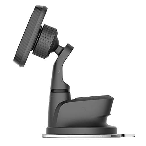 IWIO Magnetic Windscreen/Dashboard Car Universal Mobile Cradle Phone Holder compatible with Micromax Canvas Infinity Pro - BLACK — view 2
