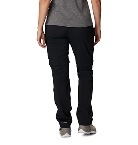 Columbia Women's Silver Ridge Utility Convertible Pant Hiking Convertible Trousers, Black, Size 14/R — view 2