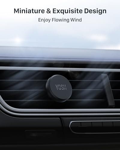 YOSH Magnetic Phone Holder for Car Air Vent, Phone Magnet, Car Accessories — view 5