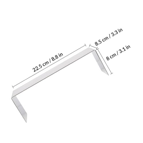 Anneome Stainless Steel Shoe Display Stand for Bags, Store Retail Rack — view 2