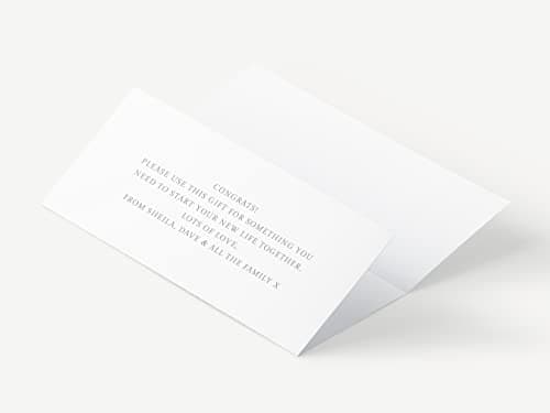 For Your Honeymoon Money Wallet Card, Happy Honeymoon Money Wallets for Cash Gifts, Personalised Gift Envelopes for Money Honeymoon Fund Money Wallet, Honeymoon Gift Wallet — view 3