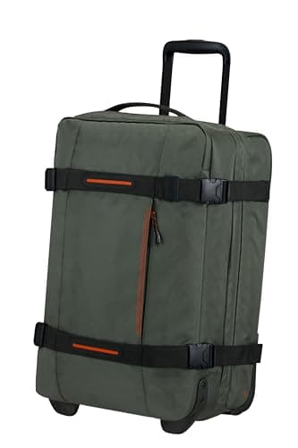 American Tourister Urban Track, Travel Bag with 2 Wheels, 55 cm, 55 L, Dark Khaki — view 2