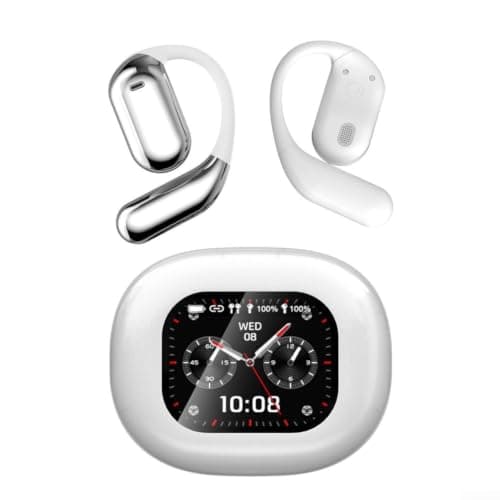 Translator Earbuds Two-Way Talk Business Travel Use(Silver)