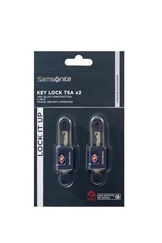 Samsonite TA Revolution – TSA Key Lock (Set of 2), Secure Luggage Lock for Suitcases & Bags, Blue (Midnight Blue) — view 3