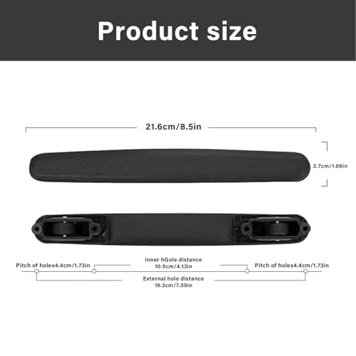 Luggage Suitcase Handle Carry Strap Replacement Parts Black Suitcase Handle Luggage Spare Strap Pulls — view 6