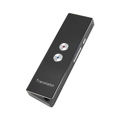 Voice Translator Device, Two-Way Instant Translator Language Translator Device with Voice Both Ways Portable Real Time Translator, for Learning Travel Business 74 Languages and