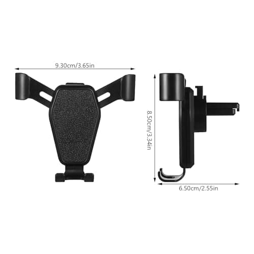 2 Pcs Car Phone Holder Stand with Auto Lock for 4.6 to 7 Inch Phones — view 2