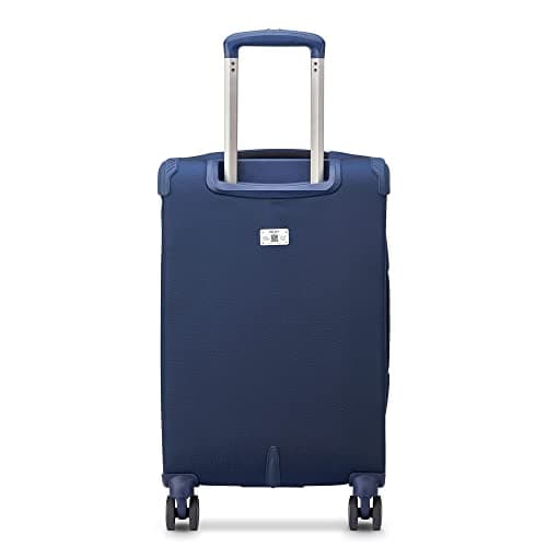 DELSEY PARIS Helium DLX Softside Expandable Luggage with Spinner Wheels, Navy Blue, Carry on 20 Inch, Helium DLX Softside Expandable Luggage with Spinner Wheels — view 5