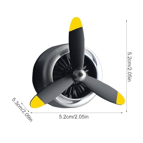 Car Air Vent Diffuser Clip Rotating Propeller Perfume Diffuser Air Vent — view 5