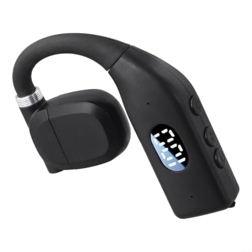 Rackumic Compact Travel Earphones 7x5cm Lightweight Pocket Size(Black) — view 3
