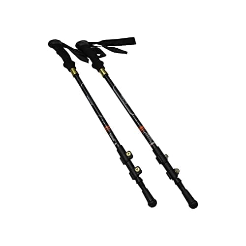 Trekking Poles Quick Release with Straps x2 - Adjustable Anti-Shock Hiking Nordic Walking — view 2
