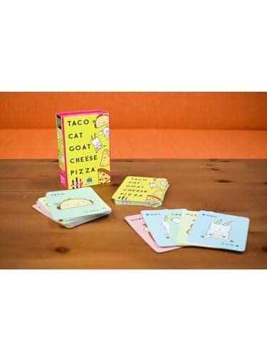 blue orange | Taco Cat Goat Cheese Pizza | The High-Energy Party Game Classic | Race to Slap the Deck Hilarious Family Favourite | 10-Minute Rounds, Endless Replayability | 2-8 Players, Ages 8+ — view 6
