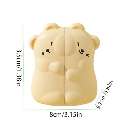 Kids Rechargeable Hand Warmers | 3 Levels Cute Bear Magnetic Long Lasting Outdoor Heater,Kids Hand Warmers | for Winter Indoor Home School Offices Work Skiing Hiking Walking Commuting Daily — view 5