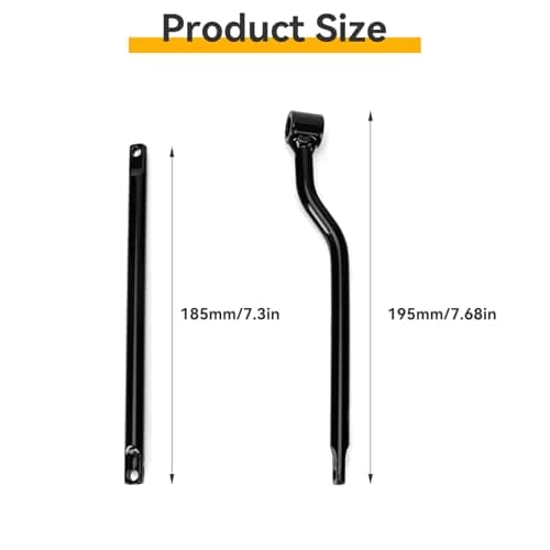 1 Set Saddle Bag Bracket, 12mm/0.5in Motorcycle Saddlebag Side Support Bars — view 2