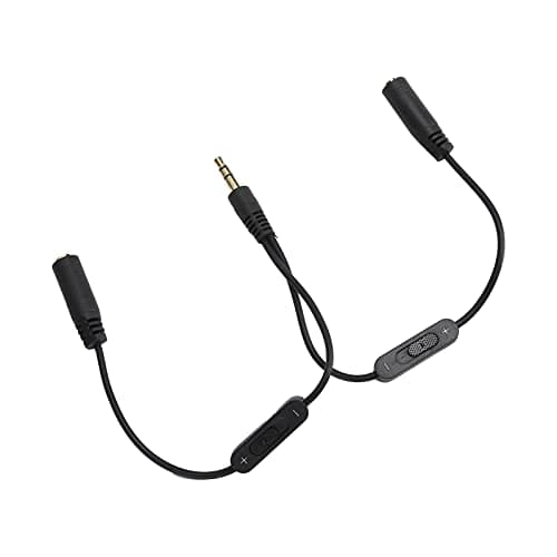 Cryfokt 3.5mm Adapter Cable, 1 to 2 Dual Stereo Splitter for Sharing Music — view 4