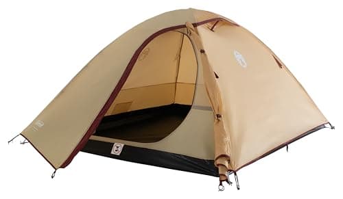Coleman Darwin 3 Summer Tent | Compact 3 Man Dome Tent | Lightweight 3 Person Camping Tent | Festival and Hiking Tent | 2000 mm Waterproof | Extra breathability | Sewn-in Groundsheet