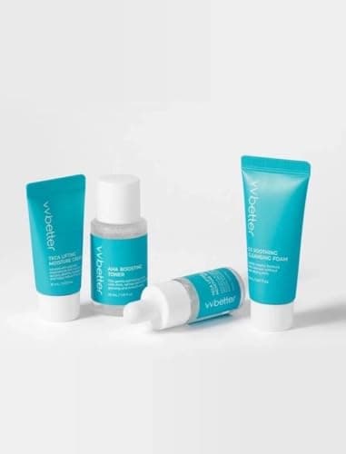 [vvbetter] Travel Kit for Daily Skin Care - Moisuriser, Cleaner, Toner & Face Serum -All Skin Types - 4 Items, Advanced Korean Skincare — view 5