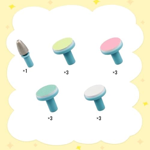 Baby Nail File Pads 12 PCS – Replacement Pads for Electric Baby Nail Trimmer – for Newborns Infants and Toddlers — view 5