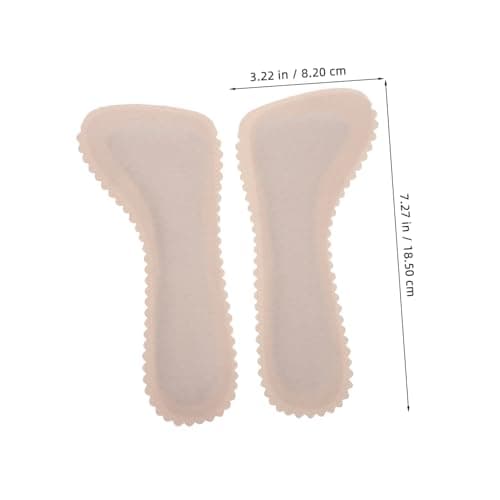COLLBATH 4pairs Cork Insoles Adhesive Shoe Soles for Women Shoes Inserts Arch Support for Comfortable Walking and Standing for Everyday Use and Travel — view 5
