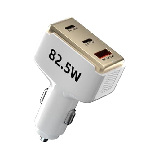 Car Charger Adapter 82.5W Multi-Port USB C