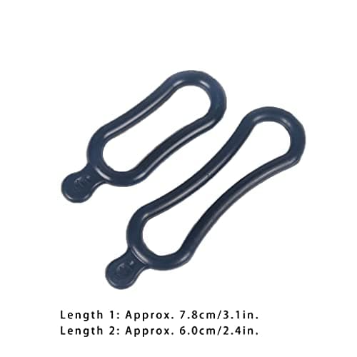 10pcs Rubber Rings Headlamp Holder Gum Rings Waterproof Antislip — view 5