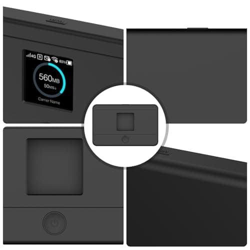 YROHGKPN Silicones Case Cover for Router M7350 Travel Protective Carrying Case Sleeve Protective Rubber Skin Wifi Router — view 5