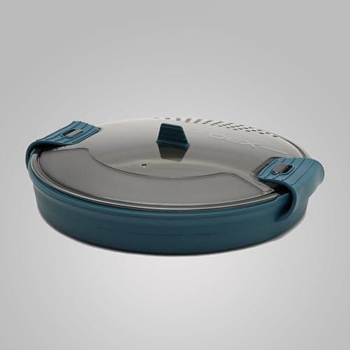 OEX Ascent Pro Cooking Pot, 2L Capacity, Lightweight, Collapsible, Portable, for Camping Stoves, 21x20x11.5cm (2 Litre) — view 3