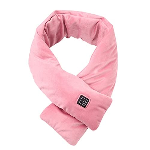 Heated Neck Warmer for Pain, Neck and Shoulder Heat Pad, Heated Scarf for Women and Men with Rechargeable Battery, Electric Scarf Heat Scarves,7 Adjustable Vibration Intensities Heating Pad