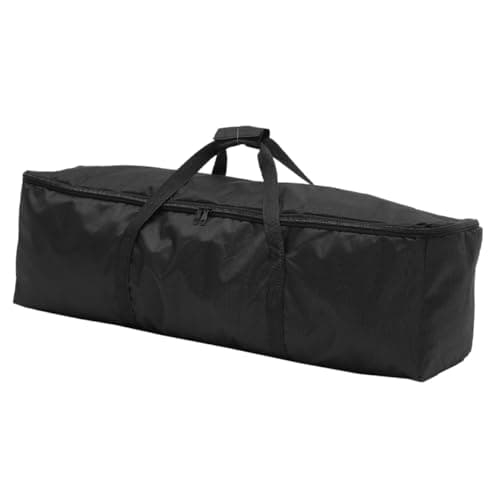 TEHAUX 2pcs Tripod Carrying Case Set with Zipper Design Large Capacity Oxford Cloth Bag for Portable Tripod Storage Foldable Lightweight Suitable for Travel and Photography