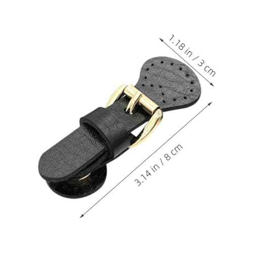 OHPHCALL 2pcs Magnetic Snap Button Repair Kit for Purses and Luggage with Pu Leather and Metal Material, Easy to Use and Open, for Sewing and DIY Craft Projects — view 2