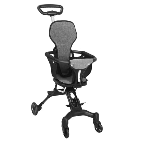 Baby Stroller Lightweight Portable One Click Fold High View