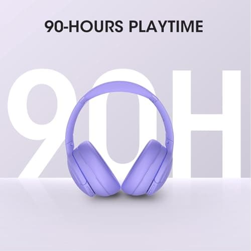DOQAUS Bluetooth Headphones Over Ear, Headphones Wireless with 90H Playtime — view 2