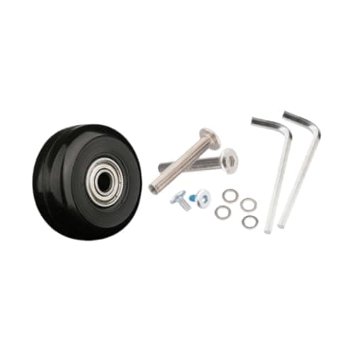 lmoikesz Luggage Spare Wheel Replacement Universal Wheel for Suitcase Strong Waterproof Practical Installation Repair Accessory Universal Suitcase Bag Part — view 2