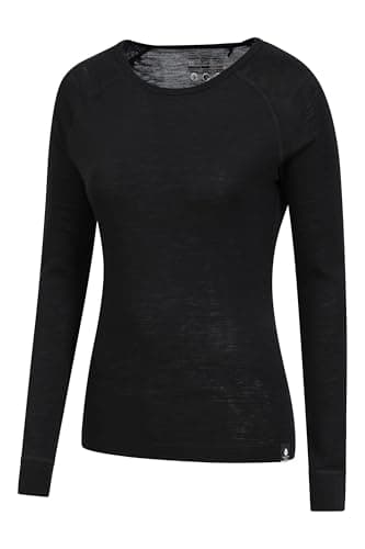 Mountain Warehouse Merino Womens Thermal Baselayer Top Black 12 — view 4