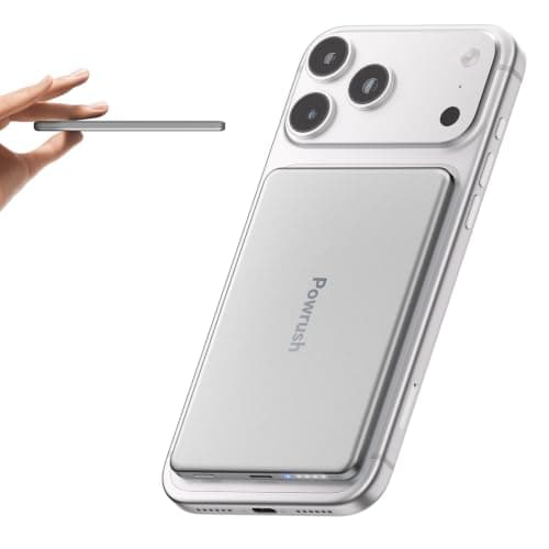 Ultra Slim Power Bank for Magsafe, Magnetic Power Bank 20W Fast Charging