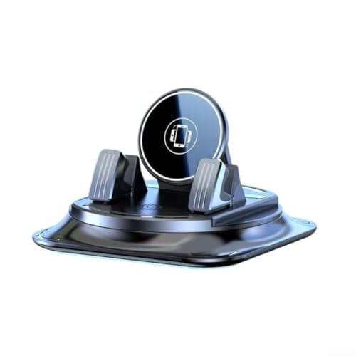 BlissfulAbode Car Phone Holder 360° Rotating Dashboard Mount with Strong Suction for Windscreen & Air Vent - Foldable Long Arm Stand for iPhone for samsung 4-7 Inch