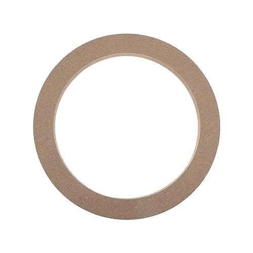 X AUTOHAUX 4 Pcs 6.5" Wooden Car Speaker Mounting Spacer Rings Adapter — view 5