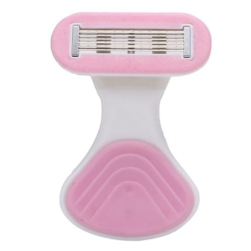 Picysa Travel Size Women's Shaving Kit with Foldable Handle, 6 Layer Cutters Portable Shaving Tool (Pink) — view 2