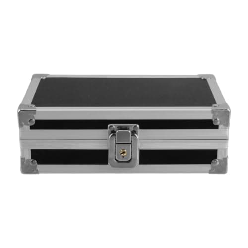 Lockable 7 Inch Aluminum Alloy Hard Shell Briefcase with Foam Insert