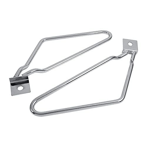 Keenso Motorcycle Saddlebags Bracket, Stainless Steel, Motorcycle Mount Brackets, for Secure Fit, Touring, Travel