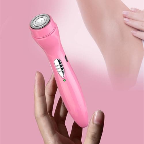 Efficient Electric Shaver with Strong Motor for Home Use, Blue — view 4