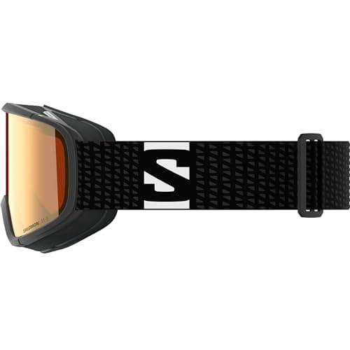 Salomon AKSIUM 2.0 PHOTO Goggles, Unisex Anti-Fog Ski Goggles for Trail Running and Mountain Adventures, Black/Red — view 3