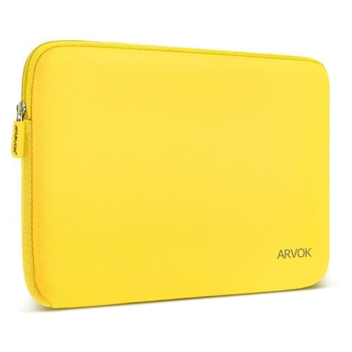 Arvok 11 11.6 12 Inch Laptop Sleeve Multi-Color Size Choices Case/Water-resistant Neoprene Notebook Computer Pocket Tablet Briefcase Carrying Bag/Pouch Skin Cover For HP/Dell/Lenovo/Asus/Acer
