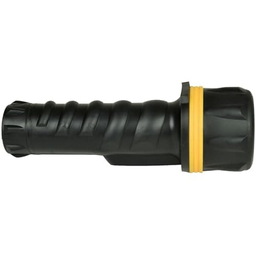 Mercury Heavy Duty LED Rubber Torch Durable Handheld Torch with Wide-Angle LEDs, Anti-Roll Grip, Splash Resistant, Portable and Ideal for Camping, Outdoor, Work and Emergencies 2 x D Batteries — view 6