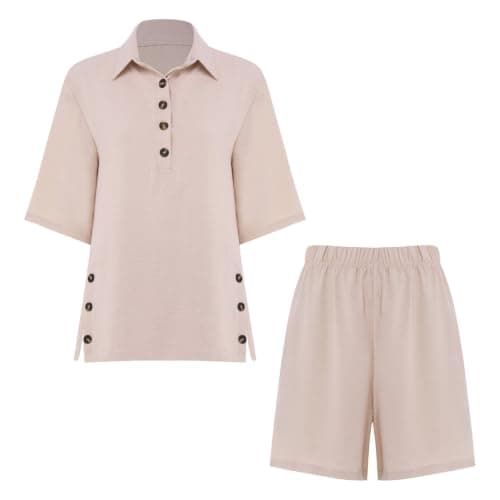 Riismen Women Lunch Break Morning Routine City Tour Casual Wear Khaki M — view 3