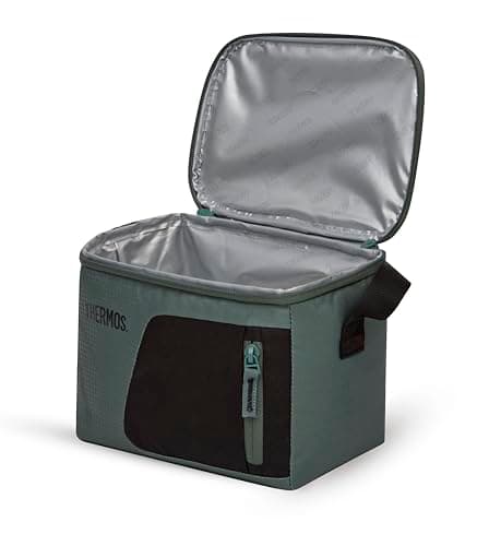 Thermos Radiance 4.5L Insulated Lunch Bag Rock Cap Green – Compact Cool Bag for Work & School, Leak-Resistant Food-Safe Lining, Isotec™ Insulation Keeps Food Cold for Hours, Storage Pockets — view 3